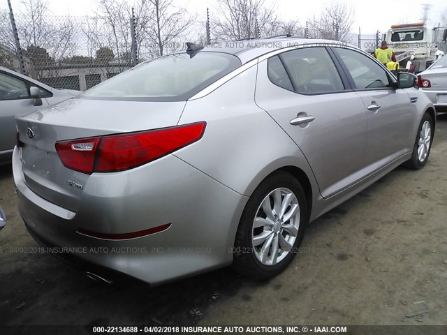 5XXGN4A79FG437053 - 2015 KIA OPTIMA EX GOLD photo 4