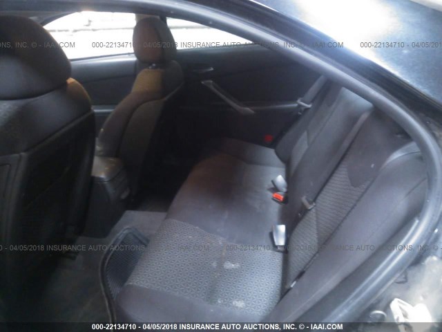 1G2ZG57B794187383 - 2009 PONTIAC G6 BLACK photo 8