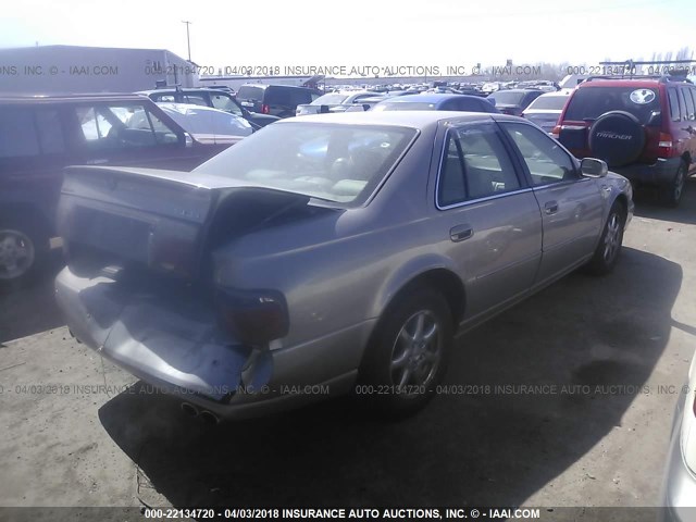 1G6KS54Y43U200198 - 2003 CADILLAC SEVILLE SLS GRAY photo 4