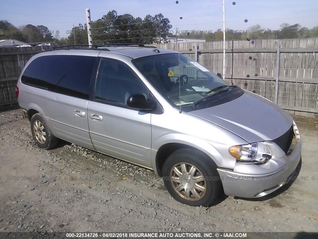 2C4GP54L85R470818 - 2005 CHRYSLER TOWN & COUNTRY TOURING SILVER photo 1