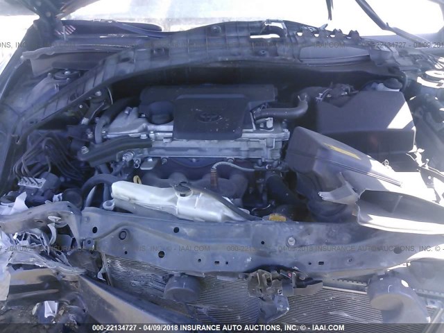 4T1BF1FK7DU245488 - 2013 TOYOTA CAMRY L/SE/LE/XLE BLUE photo 10