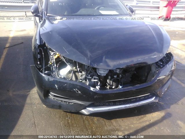 1HGCR2F56HA085662 - 2017 HONDA ACCORD SPORT შავი ფოტო 6