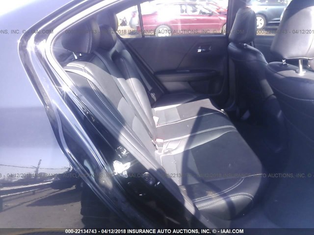 1HGCR2F56HA085662 - 2017 HONDA ACCORD SPORT შავი ფოტო 8