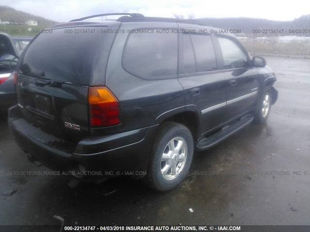 1GKDT13S262243354 - 2006 GMC ENVOY GRAY photo 4