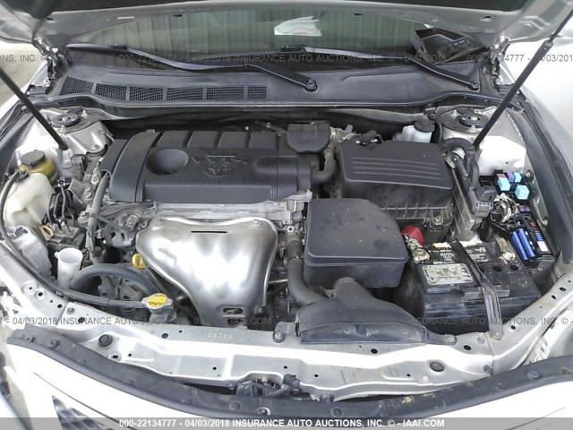 4T1BF3EK3BU230190 - 2011 TOYOTA CAMRY SE/LE/XLE 银色 照片 10