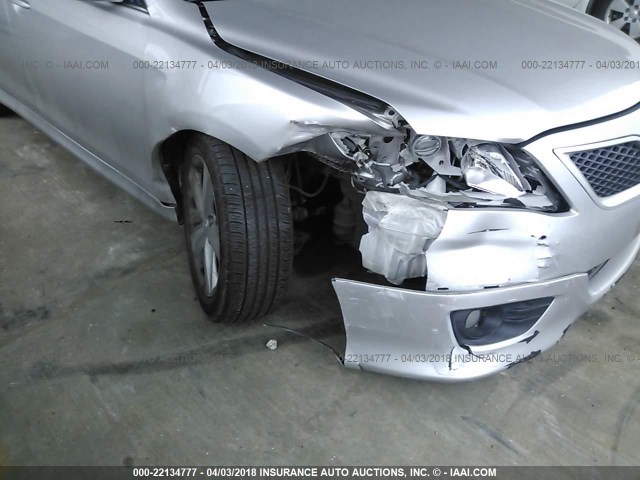 4T1BF3EK3BU230190 - 2011 TOYOTA CAMRY SE/LE/XLE 银色 照片 6