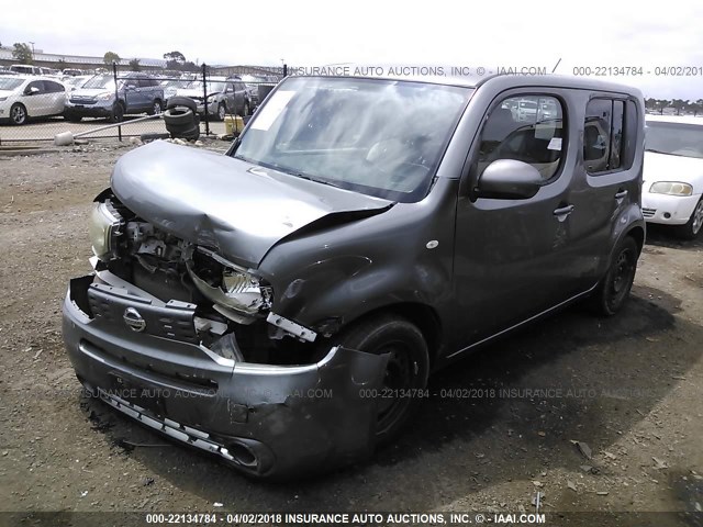 JN8AZ2KR9BT203699 - 2011 NISSAN CUBE S/SL/KROM GRAY photo 2