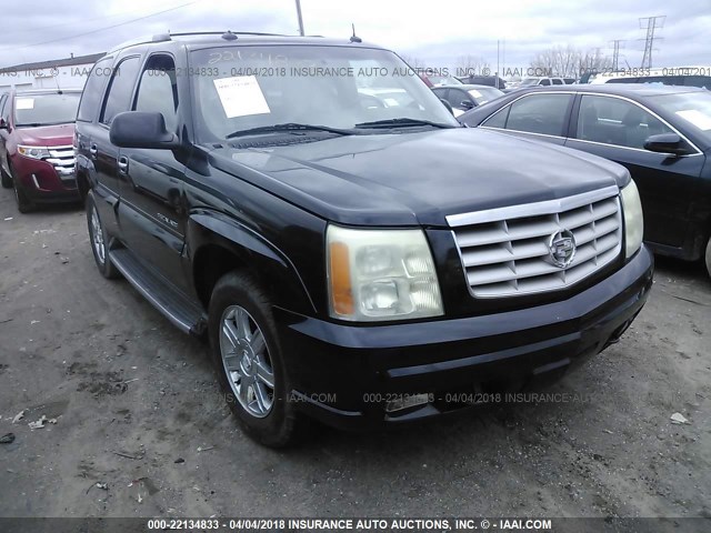 1GYEK63N43R297584 - 2003 CADILLAC ESCALADE LUXURY შავი ფოტო 1