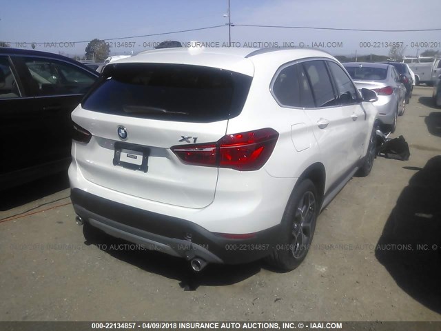 WBXHU7C39J5H40405 - 2018 BMW X1 SDRIVE28I Blanc photo 4