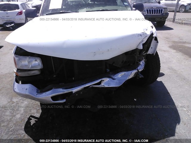 1GTEC19TX7Z110513 - 2007 GMC NEW SIERRA C1500 WHITE photo 6