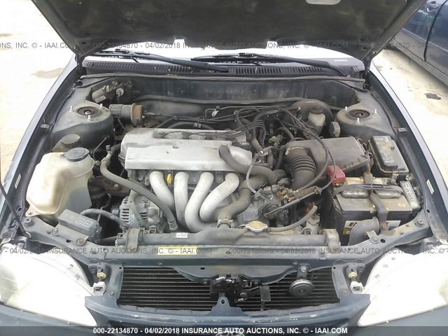 1NXBR12E4XZ262809 - 1999 TOYOTA COROLLA VE/CE/LE 绿色 照片 10