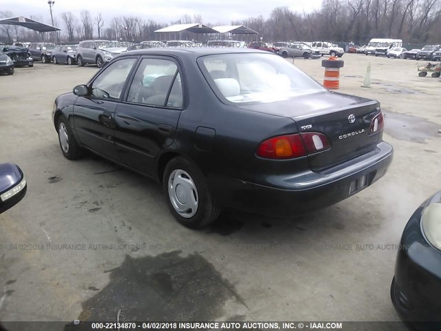 1NXBR12E4XZ262809 - 1999 TOYOTA COROLLA VE/CE/LE 绿色 照片 3