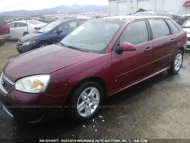 1G1ZT68N27F199845 - 2007 CHEVROLET MALIBU MAXX LT RED photo 2