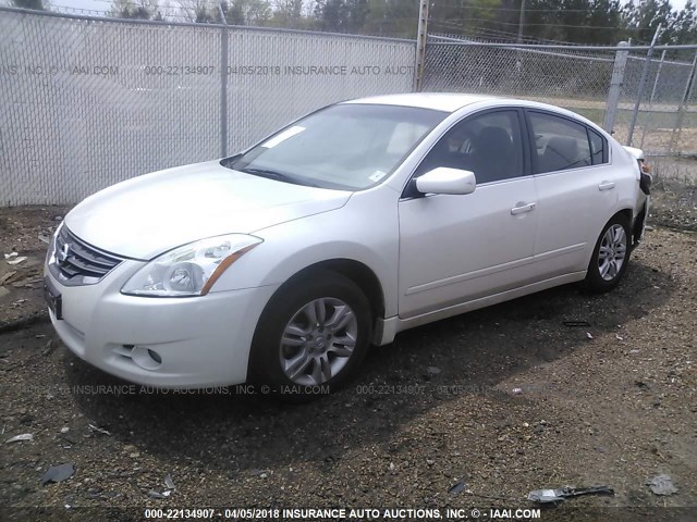 1N4AL2AP0BN447720 - 2011 NISSAN ALTIMA S WHITE photo 2