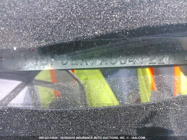 4T1BF3EK7AU047227 - 2010 TOYOTA CAMRY SE/LE/XLE GRAY photo 9