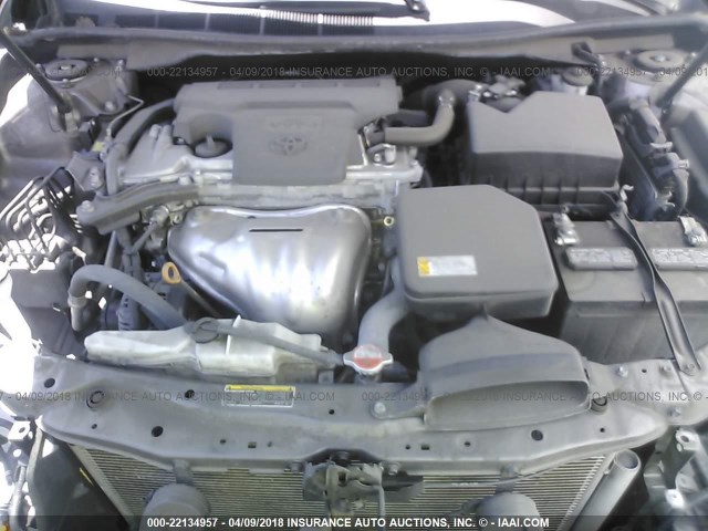 4T1BF1FKXGU573170 - 2016 TOYOTA CAMRY LE/XLE/SE/XSE Gris photo 10