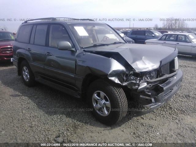 JTEHT05J122030025 - 2002 TOYOTA LAND CRUISER  GRAY photo 1