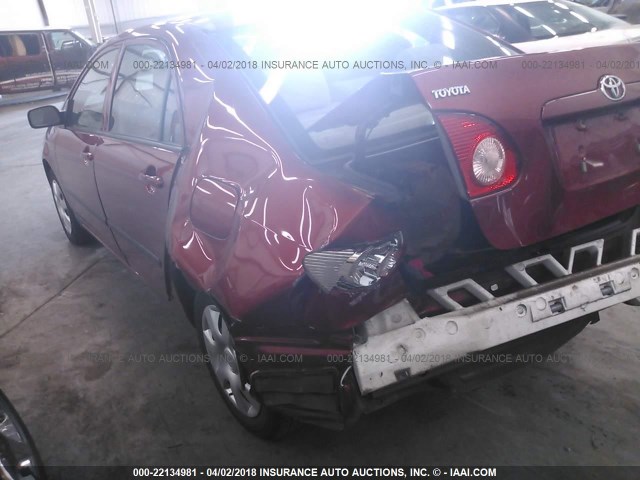 1NXBR32EX7Z869230 - 2007 TOYOTA COROLLA CE/LE/S RED photo 3