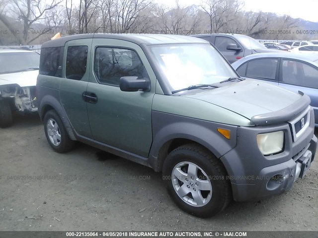 5J6YH28684L015795 - 2004 HONDA ELEMENT EX GRAY photo 1