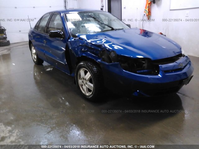 1G1JF52F057106716 - 2005 CHEVROLET CAVALIER LS BLUE photo 6