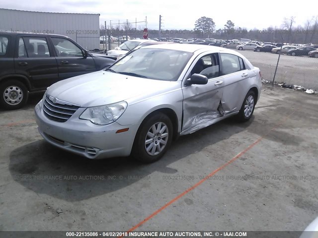 1C3CC4FB3AN187425 - 2010 CHRYSLER SEBRING TOURING SILVER photo 2