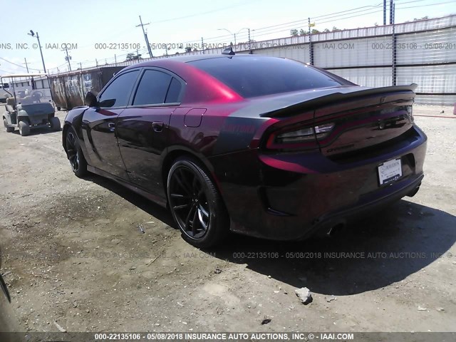 2C3CDXGJ4JH256409 - 2018 DODGE CHARGER R/T 392 RED photo 3