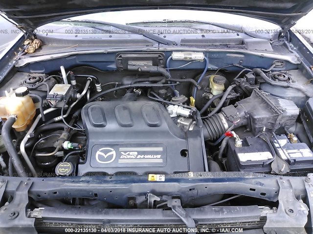 4F2CZ06103KM40747 - 2003 MAZDA TRIBUTE ES 深蓝色 照片 10