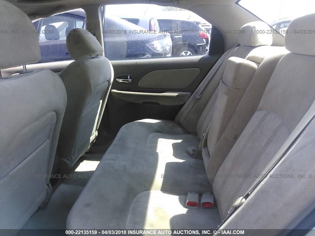 KMHWF35H25A208385 - 2005 HYUNDAI SONATA GLS/LX WHITE photo 8