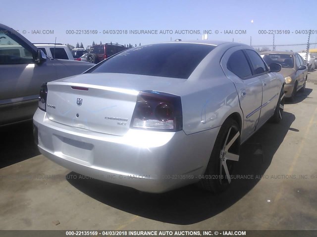 2B3CA3CV0AH107714 - 2010 DODGE CHARGER SXT SILVER photo 4