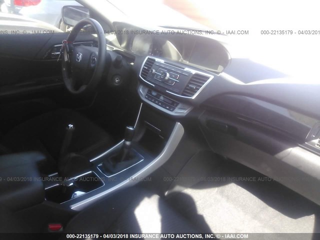 1HGCR2E50FA170785 - 2015 HONDA ACCORD SPORT Сұр фото 5