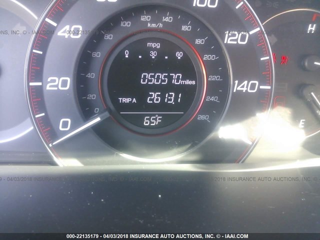 1HGCR2E50FA170785 - 2015 HONDA ACCORD SPORT Сұр фото 7