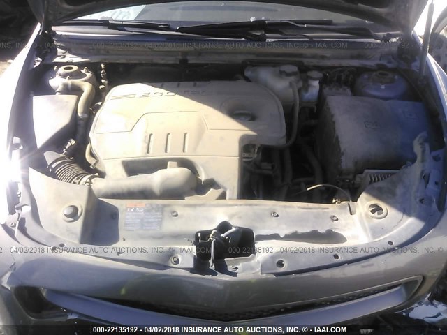 1G1ZB5EB5AF234294 - 2010 CHEVROLET MALIBU LS ყავისფერი ფოტო 10