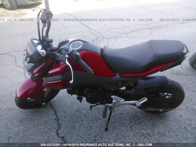 MLHJC6119H5206760 - 2017 HONDA GROM 125 RED photo 9