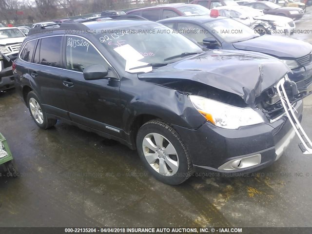 4S4BRBJC0A3320322 - 2010 SUBARU OUTBACK 2.5I LIMITED GRAY photo 1