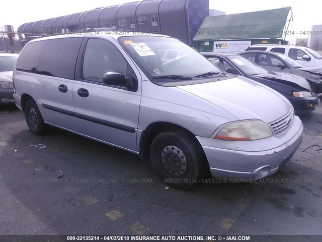 2FMZA51432BB59224 - 2002 FORD WINDSTAR LX GRAY photo 1