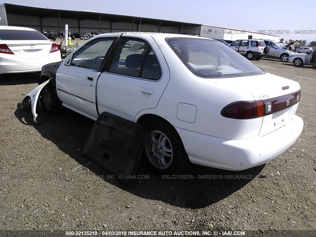 3N1AB41DXXL090572 - 1999 NISSAN SENTRA XE/GXE WHITE photo 3