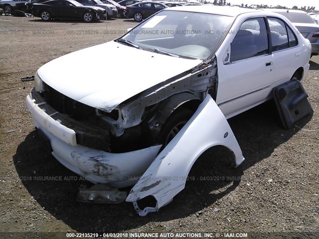 3N1AB41DXXL090572 - 1999 NISSAN SENTRA XE/GXE WHITE photo 6