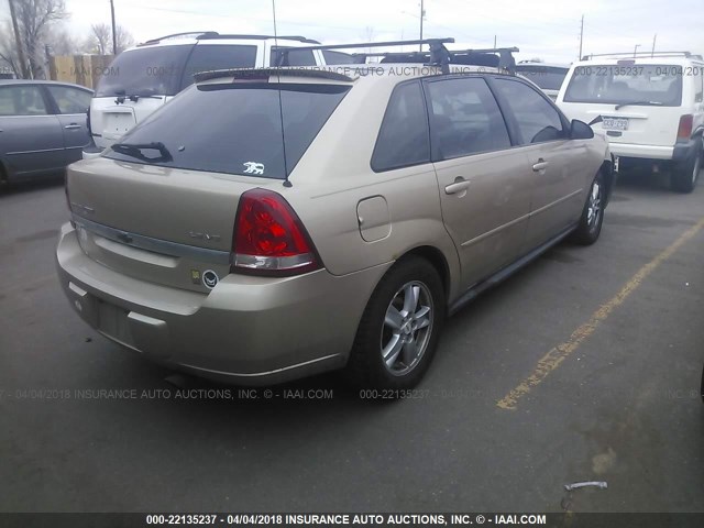 1G1ZT64855F221107 - 2005 CHEVROLET MALIBU MAXX LS 棕色 照片 4