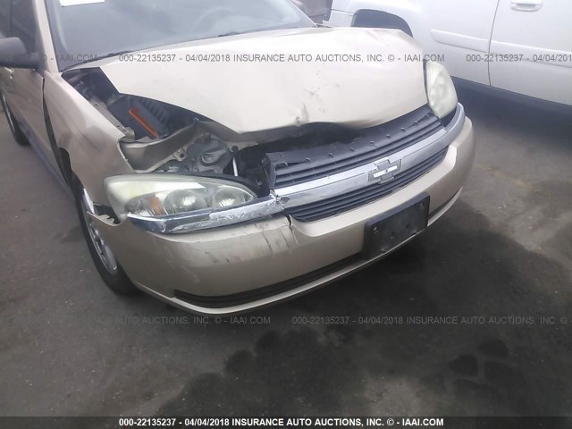 1G1ZT64855F221107 - 2005 CHEVROLET MALIBU MAXX LS 棕色 照片 6