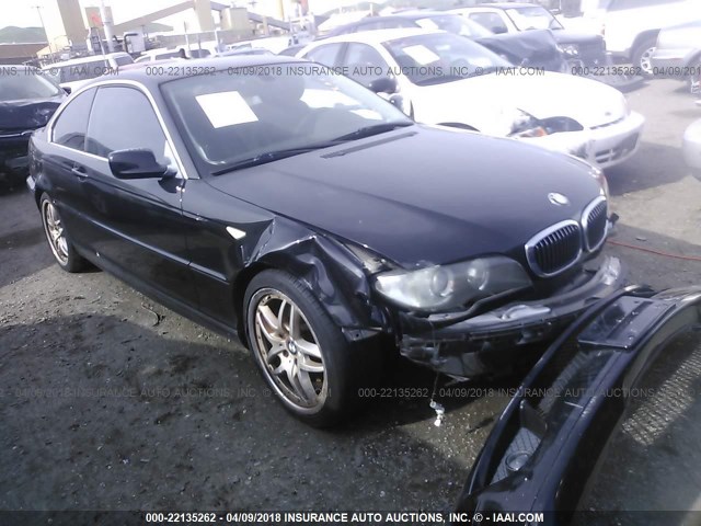 WBABD53444PL13443 - 2004 BMW 330 CI BLACK photo 1