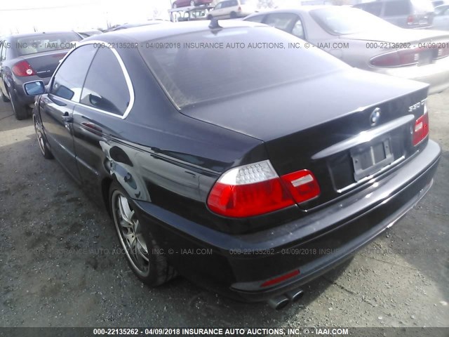 WBABD53444PL13443 - 2004 BMW 330 CI BLACK photo 3