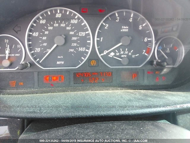 WBABD53444PL13443 - 2004 BMW 330 CI BLACK photo 7