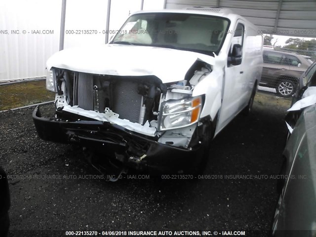 1N6BF0KY2HN806329 - 2017 NISSAN NV 1500 S/SV/2500 S/SV/SL WHITE photo 2