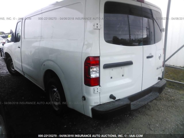 1N6BF0KY2HN806329 - 2017 NISSAN NV 1500 S/SV/2500 S/SV/SL WHITE photo 3