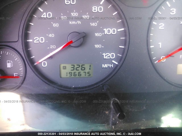 JF1SF65661H723903 - 2001 SUBARU FORESTER S Gümüş foto 7