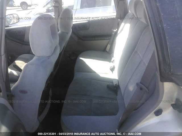 JF1SF65661H723903 - 2001 SUBARU FORESTER S Gümüş foto 8