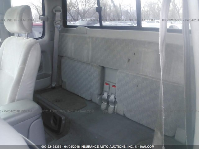 5TESN92N51Z728714 - 2001 TOYOTA TACOMA XTRACAB PRERUNNER 绿色 照片 8