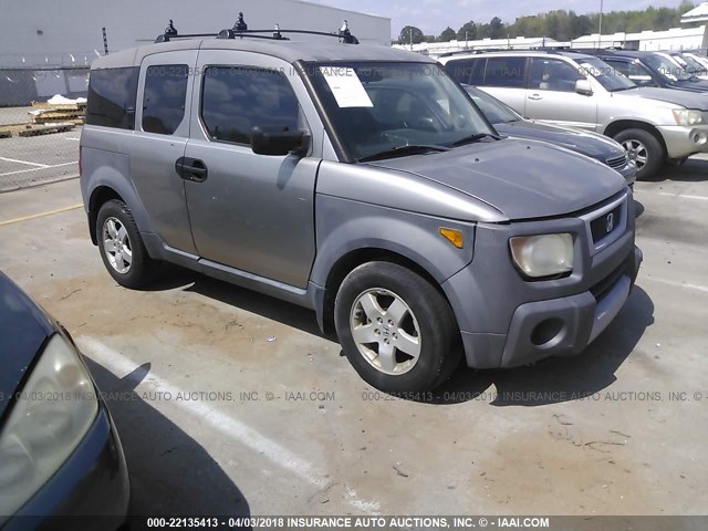 5J6YH18594L016276 - 2004 HONDA ELEMENT EX GRAY photo 1