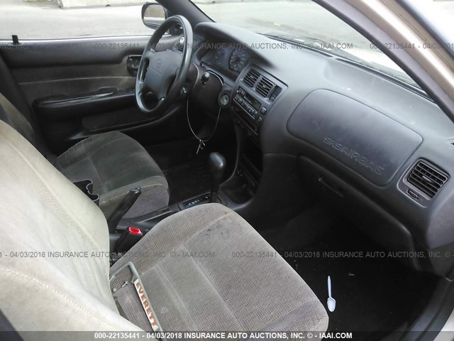 1NXAE09B8SZ341938 - 1995 TOYOTA COROLLA LE/DX თაფლისფერი ფოტო 5