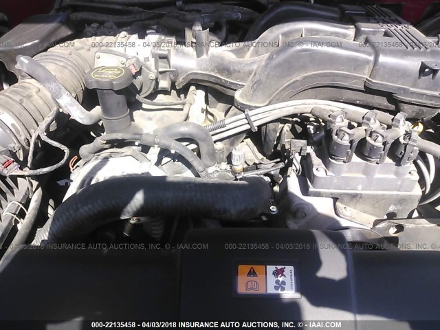 1FMDU73K24ZA18993 - 2004 FORD EXPLORER XLT/XLT SPORT/NBX 红色 照片 10